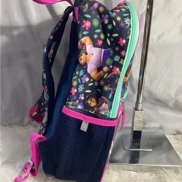 Bioworld Disney Encanto Movie Magic Backpack with Toucan Keychain Bag Charm EUC - Picture 8 of 12